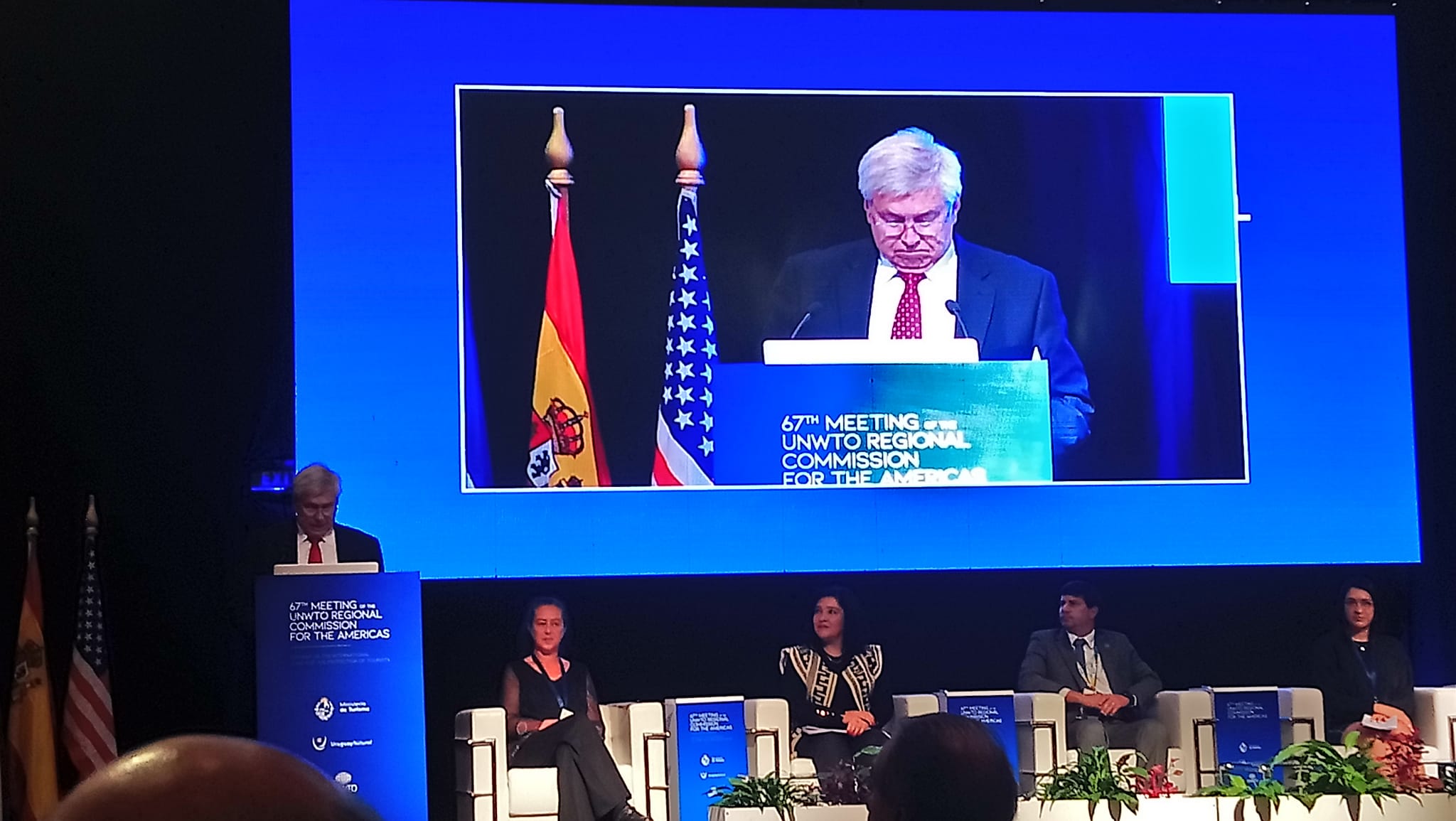 Presentación Ministro Tabaré Viera en Seminario OMT