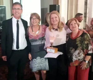 Premio a la Mujer del Año en el Mundo de la Hotelería y Turismo