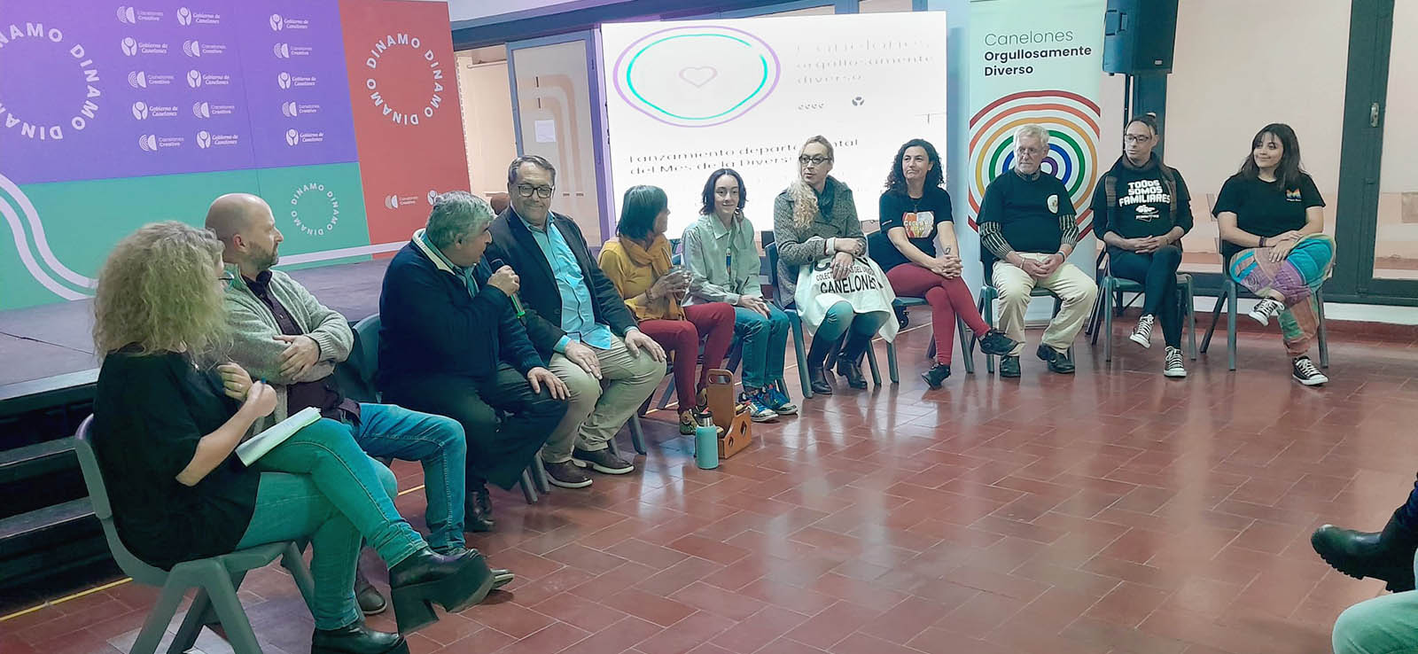 ATC en el lanzamiento "Canelones Orgullosamente Diverso"