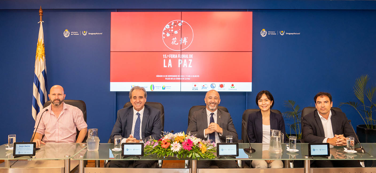 Lanzamiento 15a Feria Floral de La Paz