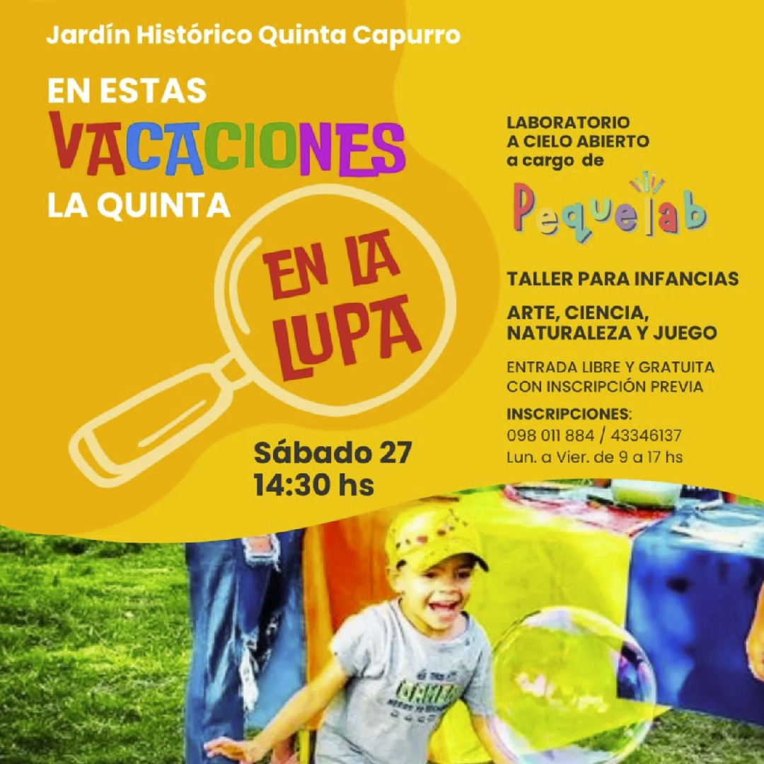 Vacaciones de Julio en Quinta Capurro
